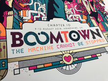 Load image into Gallery viewer, Boomtown 2018: Chapter 10: The Machine Cannot Be Stopped (1/500)