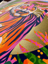 Load image into Gallery viewer, Year of the Tiger 'Our World Needs Wild' Limited Edition Gold