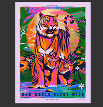Load image into Gallery viewer, Year of the Tiger &#39;Our World Needs Wild&#39; Limited Edition Gold
