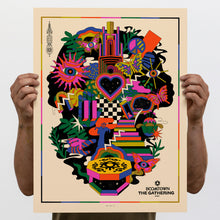 Load image into Gallery viewer, Boomtown Fair 2022 - 24ct Gold Leaf Artist Proof
