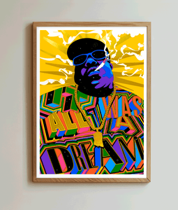 **Artist Proofs** The Notorious B.I.G [Gold Print] Officially Licensed