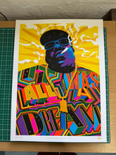 Load image into Gallery viewer, **Artist Proofs** The Notorious B.I.G [Gold Print] Officially Licensed
